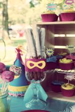 Girl Superhero Birthday Party_GiggleFish Creations
